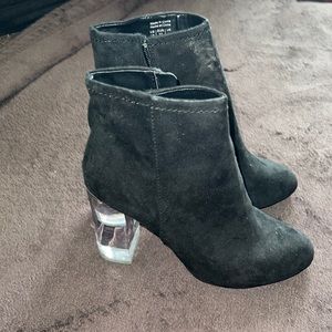 CALL IT SPRING Perspex Heel Bootie